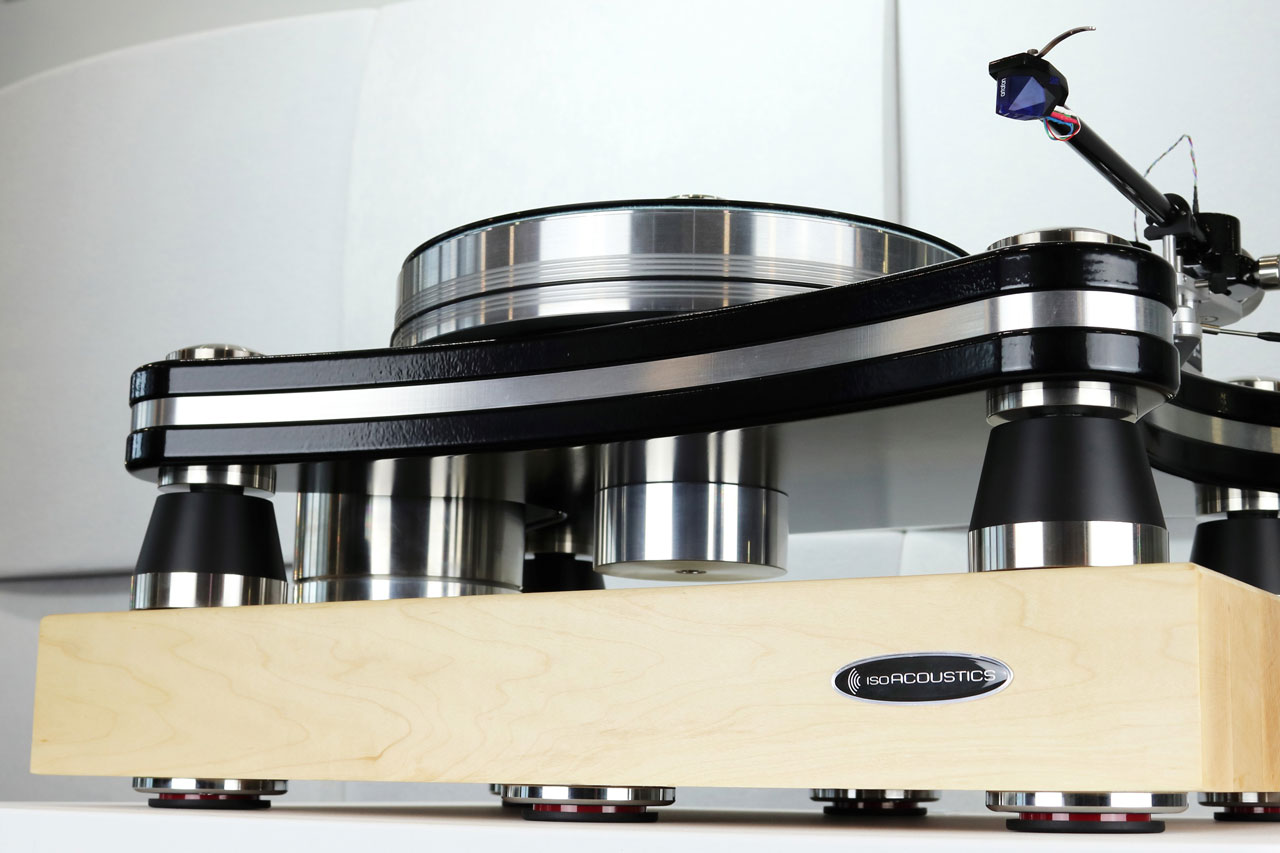 DELOS Series をターンテーブルに使用したイメージ