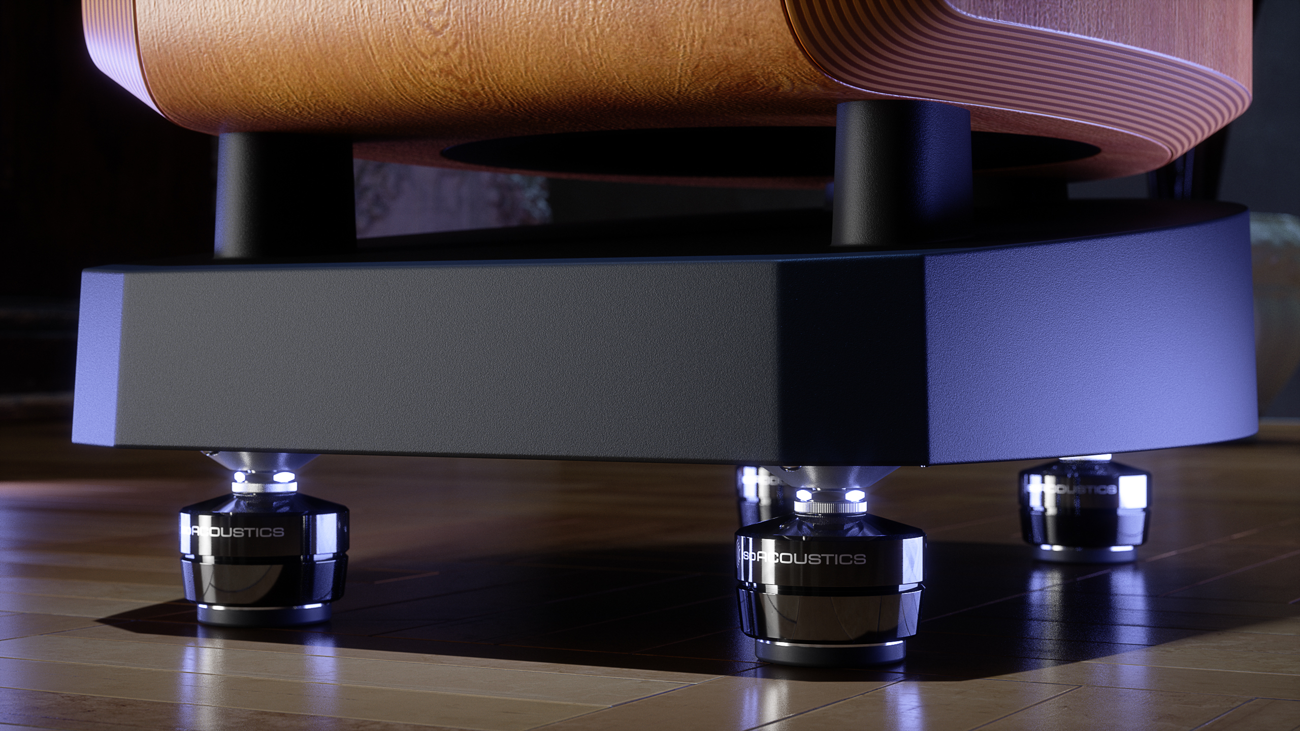 GAIA B&W Plate (Round) 取り付けイメージ