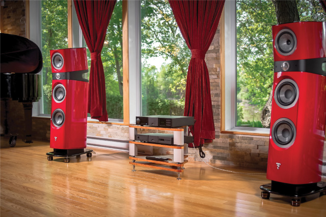 GAIA I スピーカーへの取り付けイメージ